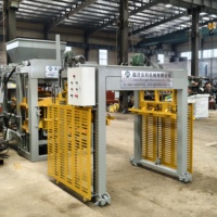 Machine à briques de pavage en béton QT4-15 pour la production commerciale