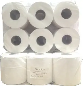2 ply giấy mô tay Tấm khăn inmanufacturer sấy sợi nhỏ CuộN Trinh gỗ bột giấy trung tâm kéo tay giấy khăn cuộn