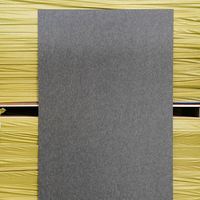 Panneau d'absorption acoustique en fibre de polyester 1220x2440mm pour la décoration murale des cinémas maison et des studios