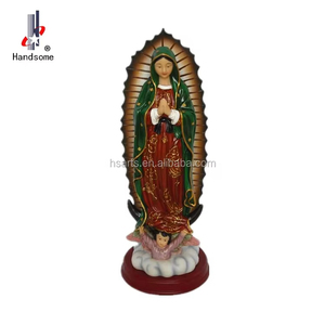 12นิ้ว Sant Martha <span class=keywords><strong>รูป</strong></span>แกะสลักทางศาสนาทำด้วยมือปรับแต่งได้ภาพคริสต์มาสที่ทนทาน - Product Image 2