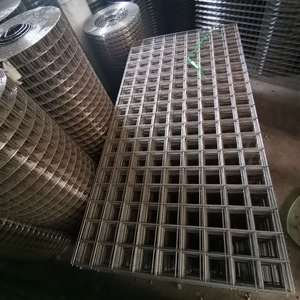 Galvanized Welded Iron Wire <b>Mesh</b> Square Hole <b>Netting</b> Fence Panels 0.6 mm to 2 mm for Farm Enclosure - Product Image 1