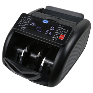 Contadora de billetes con carga trasera LD-1000, detección UV MG DD, pantalla TFT, máquina contadora de divisas para bancos, cajeros y tiendas minoristas - Product Image 2