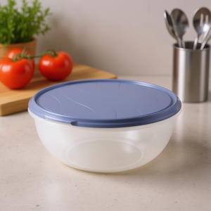 Rondo Bowl 3 Pack Food <b>Storage</b> <b>Container</b> With Lid For <b>Kitchen</b> Use - Product Image 3