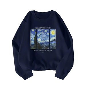 <b>Men</b> Heavyweight Oversized Sweatshirt 500GSM Cotton Fleece <b>Pullover</b> Streetwear Blank Crewneck Winter Hoodie sweatshirt - Product Image 1