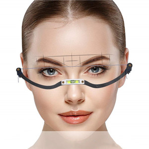 Règle de cartographie <span class=keywords><strong>pour</strong></span> tatouage de sourcil argenté, perle horizontale, Microblading, correcteur de sourcil, dessin de sourcil, mesure de la Distance, règle d'équilibre - Product Image 3