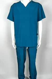 Mode ajusté infirmière médecin extensible hôpital clinique dentiste noir antibactérien anti-statique gommage hauts <span class=keywords><strong>blouse</strong></span> - Product Image 3