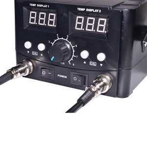 Stazione di saldatura senza piombo con controllo digitale della temperatura 858D con saldatore 936 <span class=keywords><strong>per</strong></span> riparazione elettronica - Product Image 3