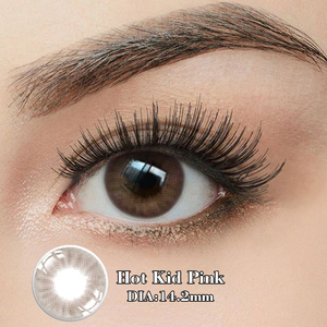 Haipurecon Lentilles de contact cosmétiques roses Big Eye Lentilles de contact en silicone hydrogel <span class=keywords><strong>Bella</strong></span> Matériau souple Hema - Product Image 6