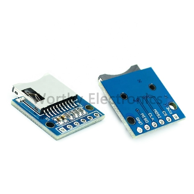 Electrical components integrated circuits SD card conversion circuit board 3.3V Mini SD card module TF card reader