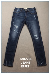 Tela Vaquera Slub de 10 oz para Jeans de Hombre, Tela Vaquera Elástica, Fábrica China - Product Image 5