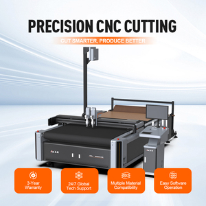 Máquina <span class=keywords><strong>de</strong></span> Corte <span class=keywords><strong>de</strong></span> Tela y PVC con Cuchilla Oscilante Digital CNC 1325 1625 - Product Image 1