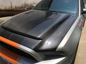 Capó de Motor YOMDO Mustang de Fibra de Carbono Genuina, Compatible con Ford Mustang 2013+ - Product Image 5