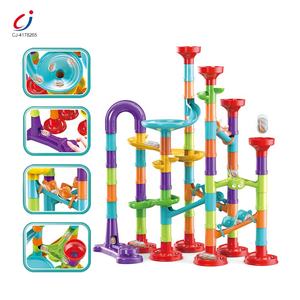 Chengji éducatif enfants labyrinthe folie jeu bricolage construction blocs de construction piste de course jouets marbre course ensemble de jouets - Product Image 3