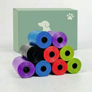Sacs <span class=keywords><strong>à</strong></span> <span class=keywords><strong>d</strong></span>éjections pour animaux de compagnie Hengtuo – Vente en gros usine, <span class=keywords><strong>prix</strong></span> abordable, 1200 rouleaux par boîte, accessoires pour animaux, sacs <span class=keywords><strong>à</strong></span> crottes pour chiens - Product Image 1