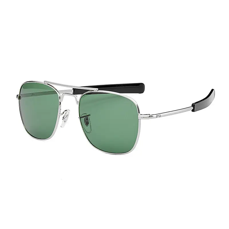 Classic Pilot American Optical Sun Glasses Sunglasses Glass Men Oculos De Sol