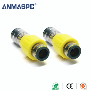 Connecteur de micro-conduit ANMASPC <span class=keywords><strong>FZA</strong></span> 14 mm à raccordement direct, étanche 30 bars, coupleur de tuyau PC2807 pour réseau FTTH à fibre soufflée - Product Image 3