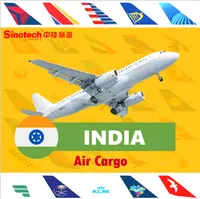 Mais barato do transporte de taxas de aeroporto de serviços de carga aérea para DEL Índia a partir de China transitário agente de logística