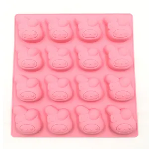 Leatch Cartoon Character Shape Silicone Cookie Mould Chocolate Mould Cake Mould