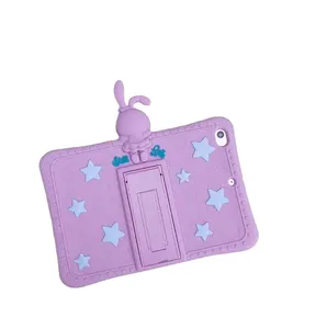 Funda protectora de silicona con dibujos animados para tableta, bonita, para iPad Air 2021/Pro 1/2/5th /6th, 9,7