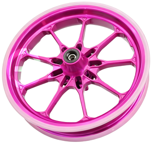 Jantes en aluminium gravées CNC pour Honda Giorno - 122.5J/122.15J, jantes personnalisées légères, résistantes aux climats tropicaux - Product Image 2