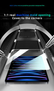 ฟิล์มกระจกนิรภัยแบบ HD 1 2 ชิ้น ชุบเคลือบน้ำมัน ติดตั้งง่าย กล่องมหัศจรรย์ สำหรับ Apple <span class=keywords><strong>iPad</strong></span> <span class=keywords><strong>Mini</strong></span> 4 <span class=keywords><strong>5</strong></span> 6 7 - Product Image 5