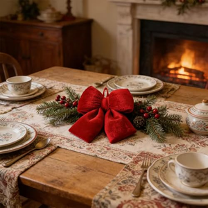 Home Wreath Decor Burgundy Christmas <b>Bows</b> <b>Large</b> Red Velvet Christmas <b>Bows</b> Decor Red Velvet Ribbon <b>Bow</b> for Christmas - Product Image 5