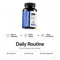 Capsules végétaliennes NAD+ OEM/ODM (pour hommes) : Boostez l'énergie cellulaire, la vitalité et la longévité grâce à l'action antioxydante et au soutien immunitaire