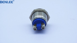 Interruptor de botón de metal de buena calidad impermeable Benlee IP65 19mm interruptor momentáneo de acero inoxidable personalizado - Product Image 4