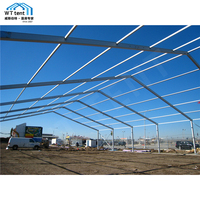 20X20m chapiteau insonorisé bâche transparente pagode transparente auvent 20x30 entrepôt robuste tente d'occasion