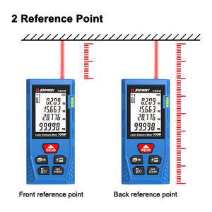 स्ंडवे माप उपकरण लेजर दूरी मीटर डिजिटल माप रेंजफाइंडर 4 में 1 इलेक्ट्रॉनिक एलसीडी डिस्प्ले लेजर मीटर दूरी - Product Image 5