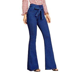 <span class=keywords><strong>H</strong></span>-997 Pantalones <span class=keywords><strong>Vaqueros</strong></span> Vintage de Cintura Alta para Mujer, Talla Grande, Corte Acampanado, Estilo Bell Bottom - Product Image 4