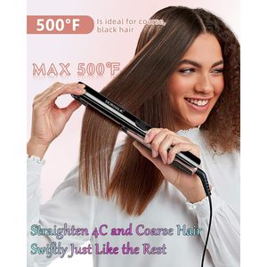 Plancha de Pelo Dorisilk 120C de Cerámica con Tecnología de Iones Negativos, Calentamiento Rápido, Estilizador Profesional - Product Image 3