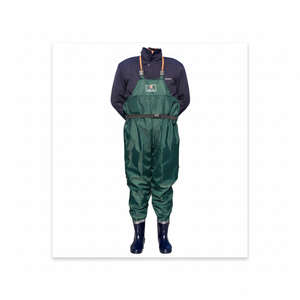 Stivali comodi da pesca a figura intera verde scuro per gli sport acquatici - Product Image 1
