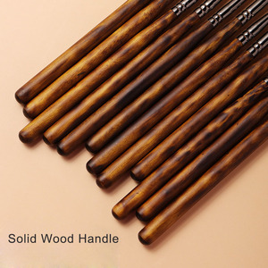 Pinceau à ongles en bois de santal extra long pour gel 3D, liner, peinture florale, ombrage et French manucure - Product Image 2