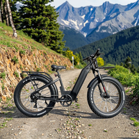 Fournisseur OEM, vélo de montagne électrique personnalisé à longue portée, 750W, 48V, 26 pouces, pour activités de plein air