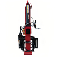 Machine à fendre le bois industrielle haut de gamme à 3 points, entraînée par tracteur, à essence, avec moteur et engrenages horizontaux/verticaux, facile à utiliser - Prix usine