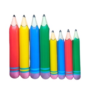 Juguetes Inflables de PVC al por Mayor, Inspirados en la Vuelta al Cole, con Forma de Lápiz para Decoración - Product Image 1