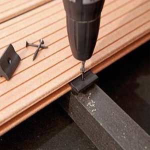 Panneaux de revêtement mural en <span class=keywords><strong>bois</strong></span> composite WPC <span class=keywords><strong>gris</strong></span> imperméable pour extérieur, clôture décorative pour la décoration des murs de jardin - Product Image 5