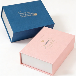 Innovativa Scatola Regalo Rettangolare in Carta con Design Pieghevole, Chiusura Magnetica ed Efficienza di Imballaggio Piatto per Artigiani - Product Image 3