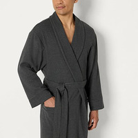 Factory Cotton Terry Bathrobe Hotel Spa Collection Soft Absorbent Quick Robe With Hood Unisex Luxury Bathrobe Custom Logo
