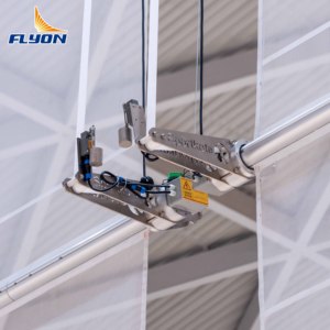 Heavy Duty Electric Gymnasium <b>Curtain</b> Privacy Screen Fire-retardant Adjustable Features for Multi-sport Noise Reduction - Product Image 4