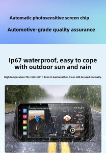 Máy ảnh xe máy 4G điều khiển từ xa 2K Dash Cam GPS Carplay Android tự động xe máy giám sát áp suất lốp từ xa phát trực tiếp - Product Image 5