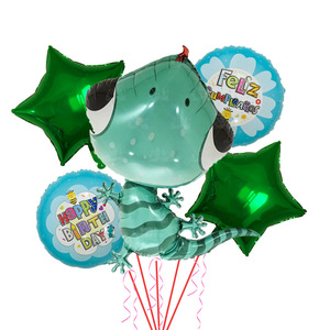 Nuevo Set de Globos de Insectos en Lámina, Globos de Dibujos Animados de Hormiga, <span class=keywords><strong>Mantis</strong></span>, Gecko y Abejorro para Fiestas de Cumpleaños - Product Image 5