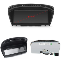 07-10 8,8 pouces Compatible BMW Série 5 (Système CCC) E60 E61 E63 E64 Unité de navigation Android IPS tout-en-un avec aide au recul sans fil