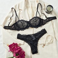 Lingerie sexy chaude de haute qualité, dentelle ultra-fine et confortable, ceinture triangulaire, fesses de levage, pure