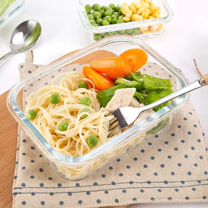 Hộp Đựng Thực Phẩm Bằng Thủy Tinh Có Nắp Đậy Hộp Đựng Chuẩn Bị Bữa Ăn Không Chứa BPA Kín Khí Dùng Cho Nhà Bếp Gia Đình - Product Image 3