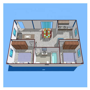 Contenedor modular prefabricado para construcción <span class=keywords><strong>de</strong></span> <span class=keywords><strong>casas</strong></span>, casa modular con plan <span class=keywords><strong>de</strong></span> suelo y diseño <span class=keywords><strong>de</strong></span> ideas - Product Image 3