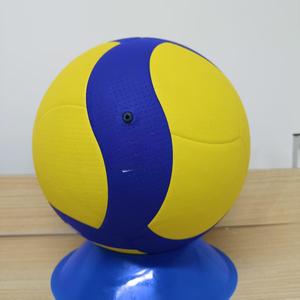 Yellow Blue PU Volleyball Size 5 Durable <b>Training</b> <b>Ball</b> for Adults Standard Style - Product Image 3