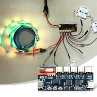 Controlador de Tira LED a Todo Color Lededit WS2811/SK6812 de 1024 Píxeles, Software Programable, Efectos, Patrones DIY, Texto Desplazable