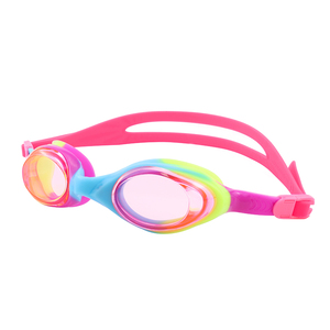 แว่นตาว่ายน้ำเด็กแบบปรับได้สองสาย ซิลิโคน กันน้ำ กันฝ้า สำหรับว่ายน้ำในน้ำเปิด จากโรงงาน OEM - Product Image 3